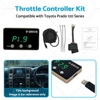 {{ 9 Mode Throttle Controller Kit Suitable for Toyota Prado 120 Series 2002-2009 }} - Buy Car Parts Online at {{ Kaka Auto Parts }}.