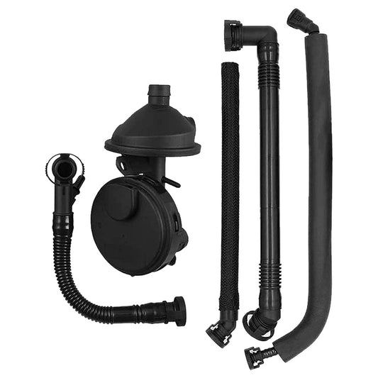 5x Crankcase Vent Valve & Breather Hose Kit Suitable For BMW M52 / M54 E46 / X3 / X5