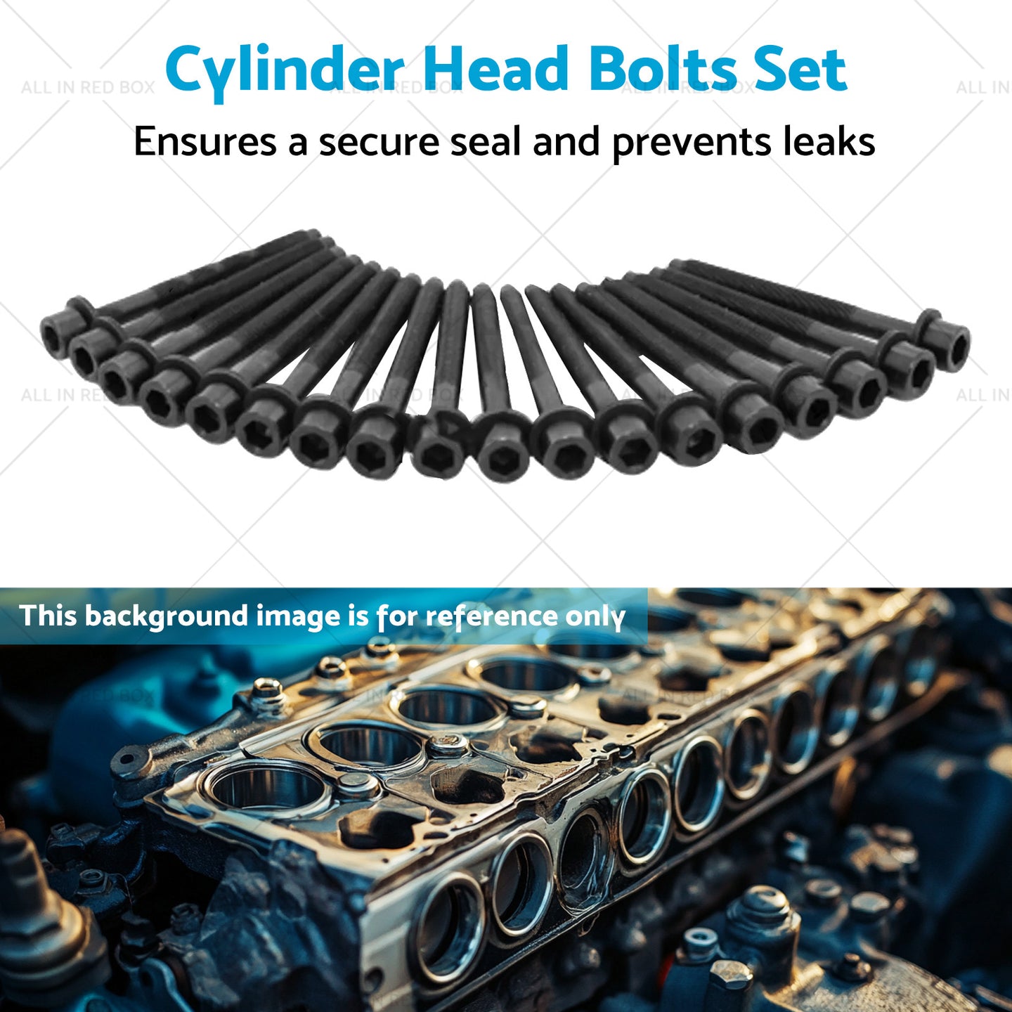 {{ Cylinder Head Bolts Set Suitable For Mitsubishi QE Triton MQ MR 2015-on 4N15 }} - Buy Car Parts Online at {{ Kaka Auto Parts }}.