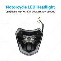 {{ Motorcycle LED Headlight Suitable For XCF SXF EXC KTM XCW 250 300 350 450 500 }} - Buy Car Parts Online at {{ Kaka Auto Parts }}.