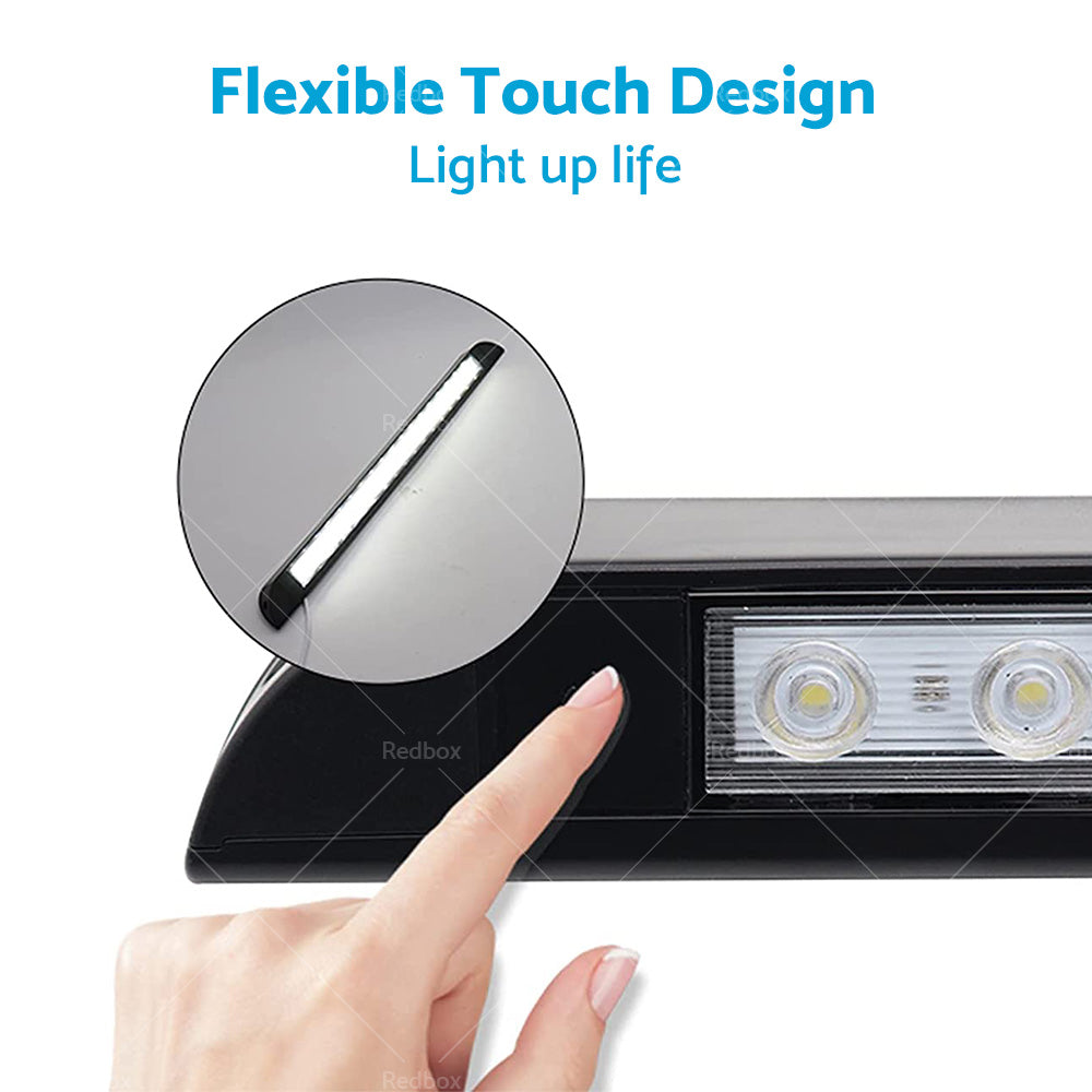 {{ 256mm 12V 9 LED Awning Light Touch Switch Strip Bar Caravan Camper Boat Marine }} - Buy Car Parts Online at {{ Kaka Auto Parts }}.