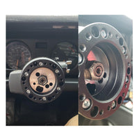 Black Steering Wheel Hub Adapter Spacer Suitable For MOMO to NARDI Quick Release