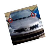RHD Windshield Wiper Deflector Suitable for Nissan Tiida Venucia D50 R50 Versa - BD2
