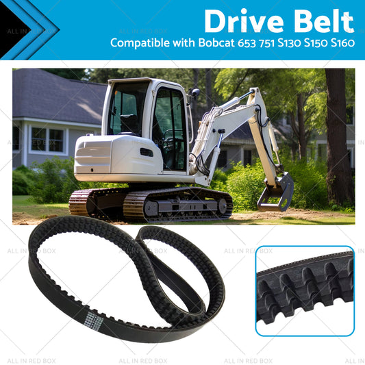 {{ Drive Belt Suitablefor Bobcat Main Hydraulic Pump EPDM 653 751 S130 S150 6667322 }} - Buy Car Parts Online at {{ Kaka Auto Parts }}.