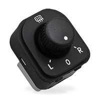 Electric Rearview Mirror Control Adjustment Knob Switch Suitable for VW Golf MK5 - ZT3