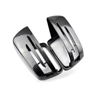 Carbon Fiber Hydrographic Rear View Mirror Cover Suitable for Mercedes W176 W246 - BD2