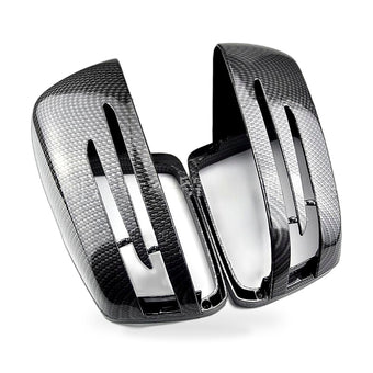 compare product Carbon Fiber Hydrographic Rear View Mirror Cover Suitable for Mercedes W176 W246