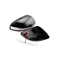 Rear View Mirror Cover Suitable for Mercedes C E S Class W205 W213 W222 Gloss - BD3