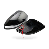 Rear View Mirror Cover Suitable for Mercedes C E S Class W205 W213 W222 Gloss - ZT3