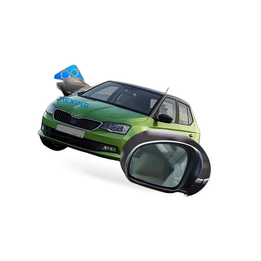 Left Mirror Glass Suitable for Skoda Fabia 2008-2014 5J0 857 521