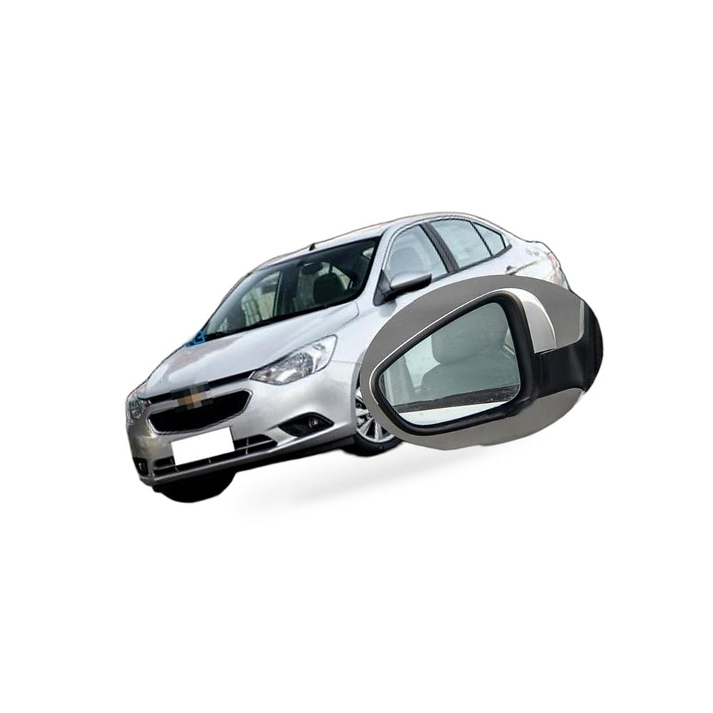 Mirror Glass Passenger Right Side Suitable for Chevrolet Sail 3 2015-2018 - BD2