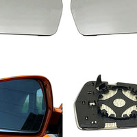 Mirror Glass Left Heated Blue Suitable for Audi A4L A6L Q3 Skoda Octavia Superb - XQ1