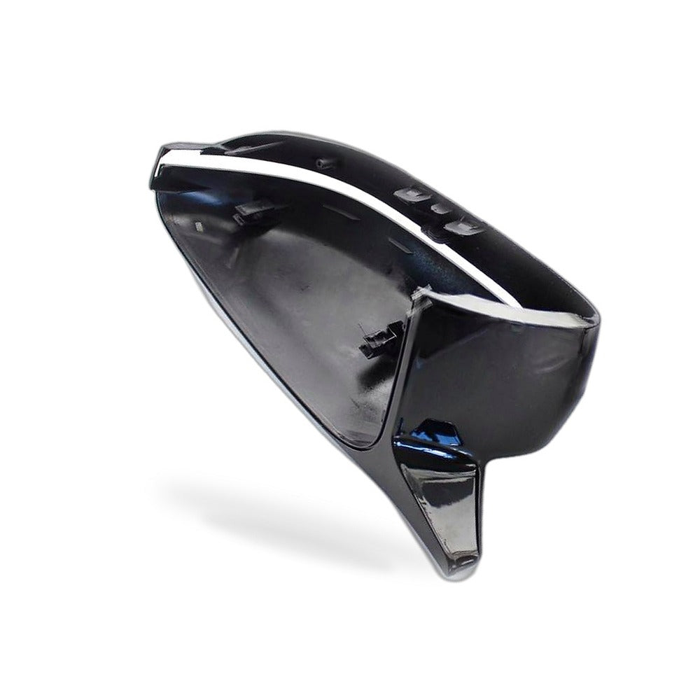Gloss Black Water Transfer Bullhorn Side Mirror Cover Shell Suitable for BMW G20 - BD3