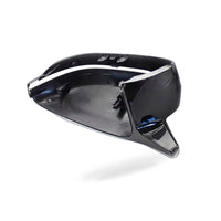 Gloss Black Water Transfer Bullhorn Side Mirror Cover Shell Suitable for BMW G20 - BD4