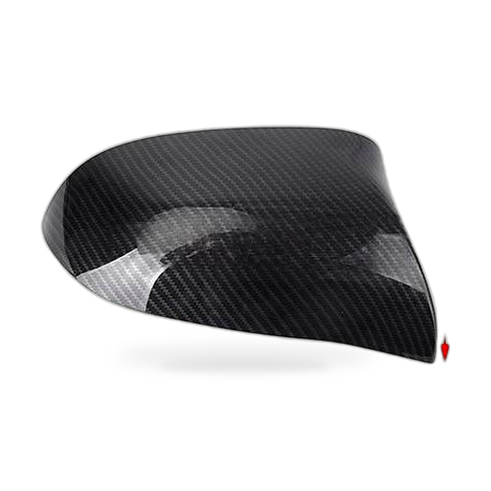 Rearview Mirror Cover Suitable for BMW X5 F15 2013-2018 Gloss Black Carbon - ZT2
