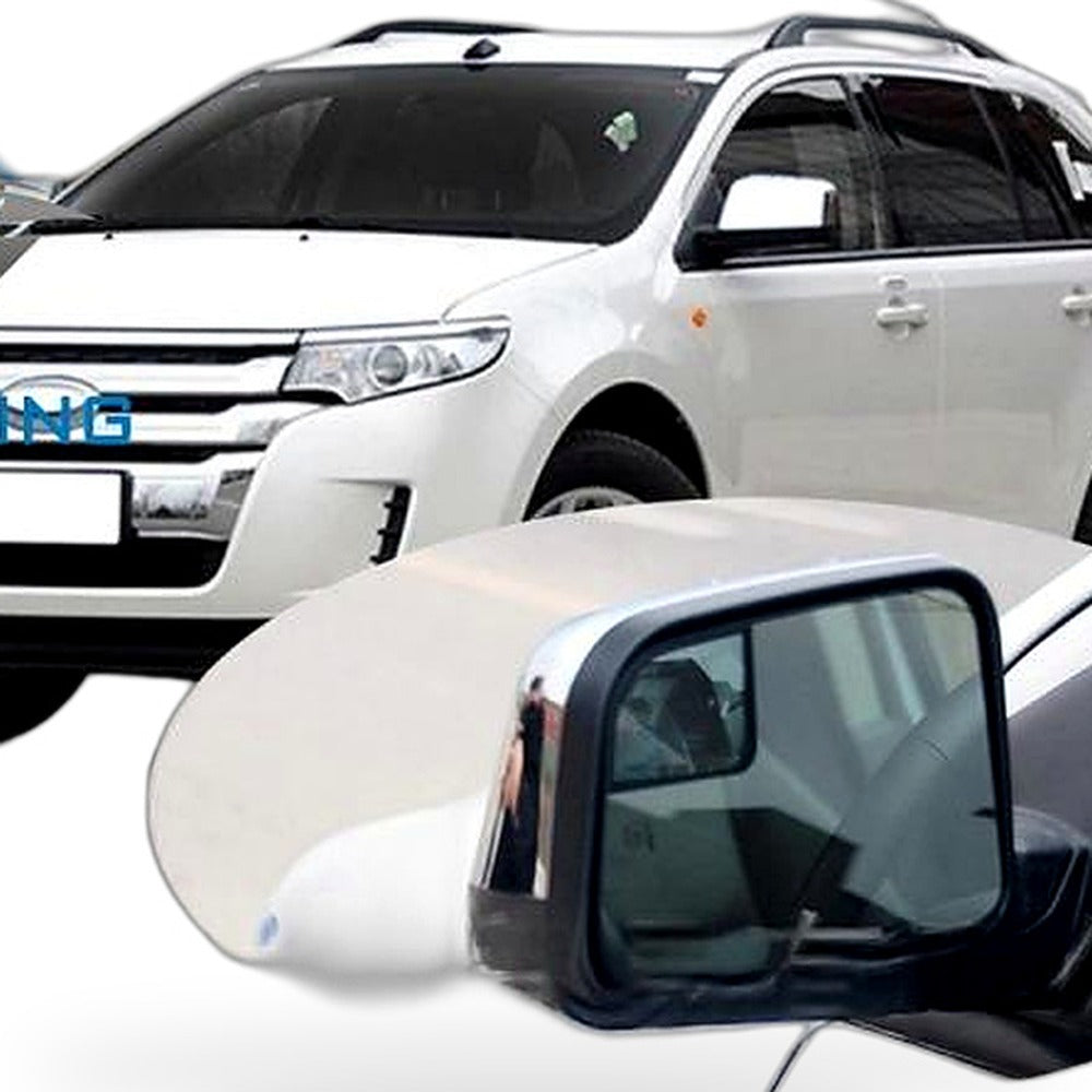 Heated Side Mirror Glass Suitable for Ford Edge 2009-2012 Left Driver Side - XQ1