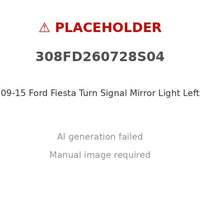 09-15 Ford Fiesta Turn Signal Mirror Light Left - XQ1