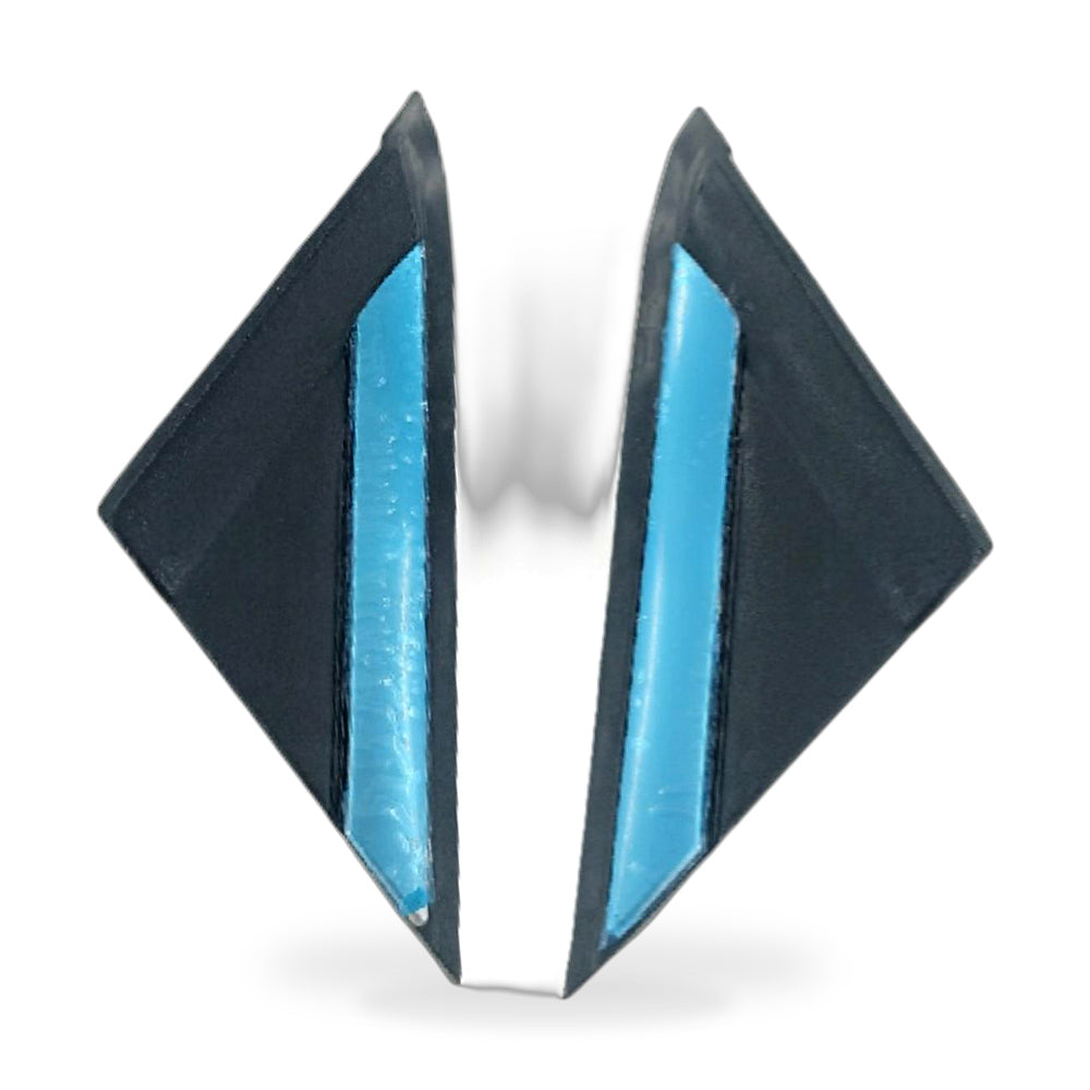 Chrome Mirror Triangle Trim Pair Suitable for Ford Mondeo 2008-2010 - ZT2