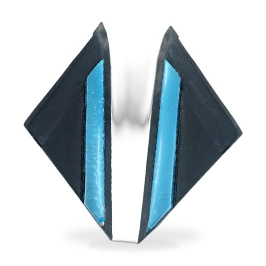 Chrome Mirror Triangle Trim Pair Suitable for Ford Mondeo 2008-2010 - ZT2