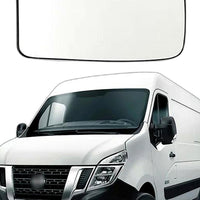 Mirror Glass Suitable for Nissan NV400 Renault Master Opel Movano Left Heated - XQ1