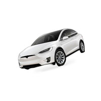 Mirror Glass for Tesla Model X S 2017-2020 Right White Blue Lens - BD2