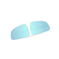 Mirror Glass for Tesla Model X S 2017-2020 Right White Blue Lens - BD4