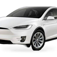Mirror Glass for Tesla Model X S 2017-2020 Right White Blue Lens - XQ1
