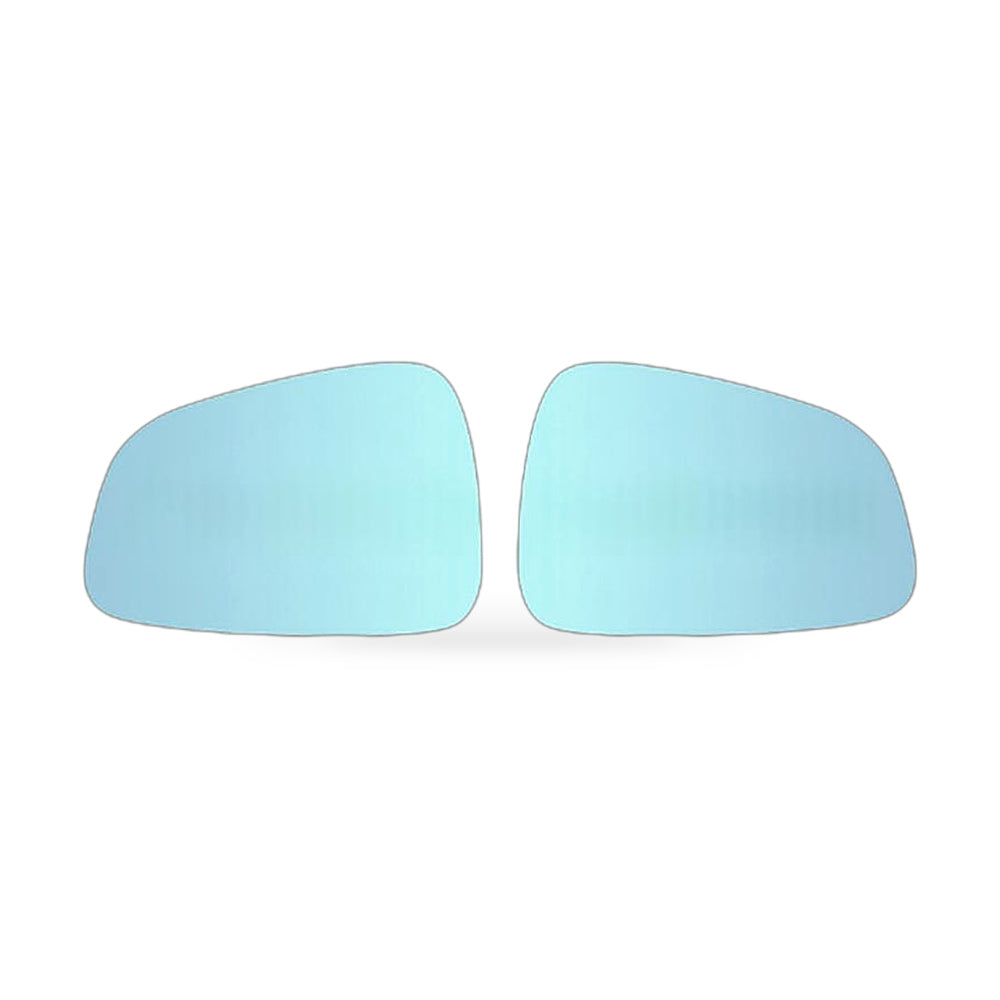 Mirror Glass for Tesla Model X S 2017-2020 Right White Blue Lens - ZT3