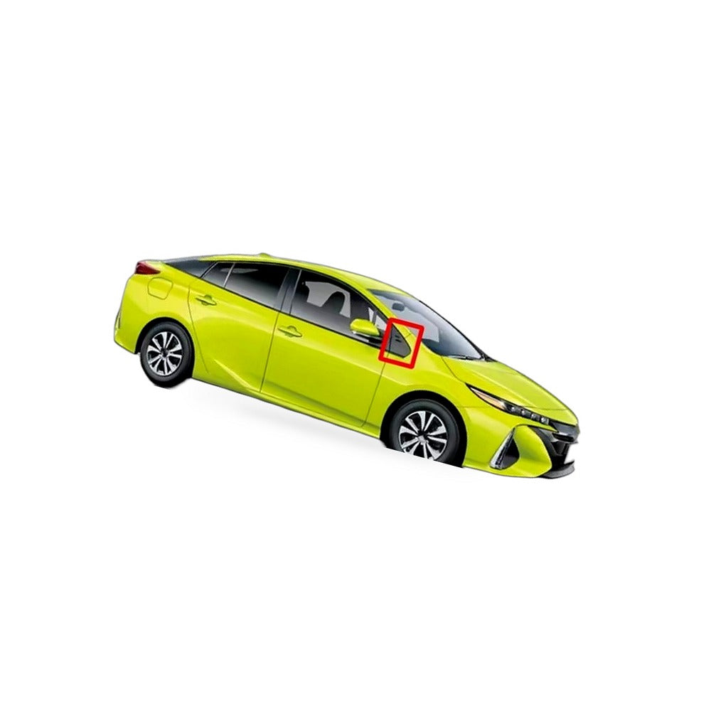 Mirror Triangle Cover Suitable for Toyota Prius 2016-2020 Gloss Black - BD1