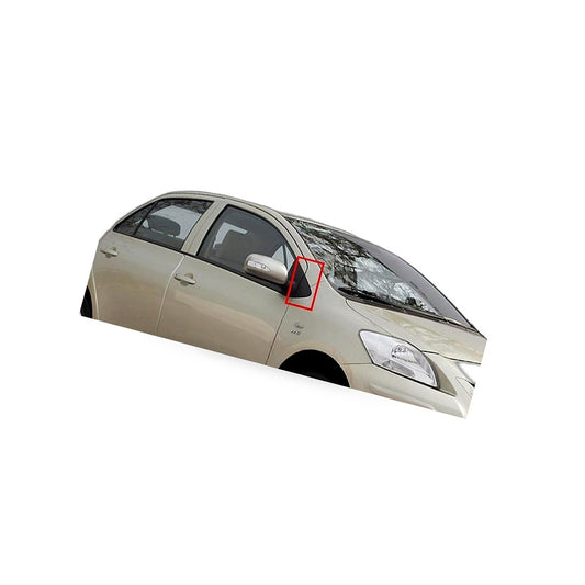Left Mirror Triangle Cover Trim Suitable for Toyota Vios Yaris Sedan 2008-2013