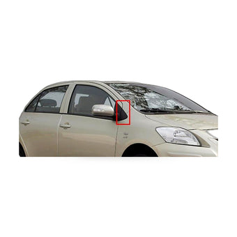 compare product Left Mirror Triangle Cover Trim Suitable for Toyota Vios Yaris Sedan 2008-2013
