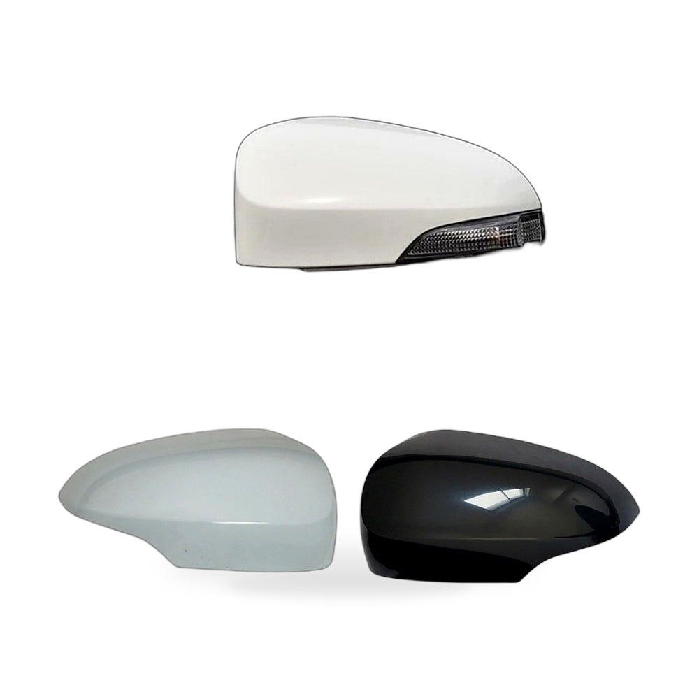 Right Mirror Cover Suitable for Toyota Prius C Aqua Axio Fielder White - ZT2
