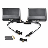Door Mirror Head and Arm Set Texture Black LH RH Suitable for Universal Truck - ZT2