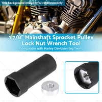 {{ 1 7 8inch Mainshaft Sprocket Pulley Lock Nut Wrench Tool Suitable for 36-06 Harley }} - Buy Car Parts Online at {{ Kaka Auto Parts }}.