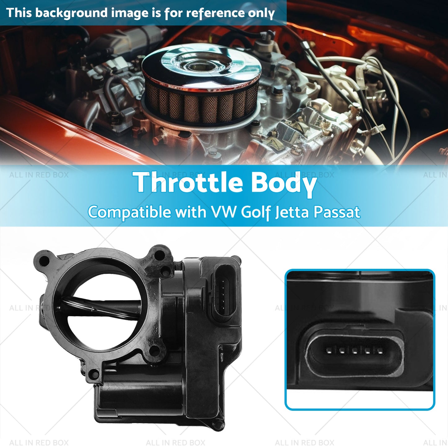 {{ 03C128063B Throttle Body Suitable for VW Golf Jetta Passat 1. 4 03C128063A }} - Buy Car Parts Online at {{ Kaka Auto Parts }}.