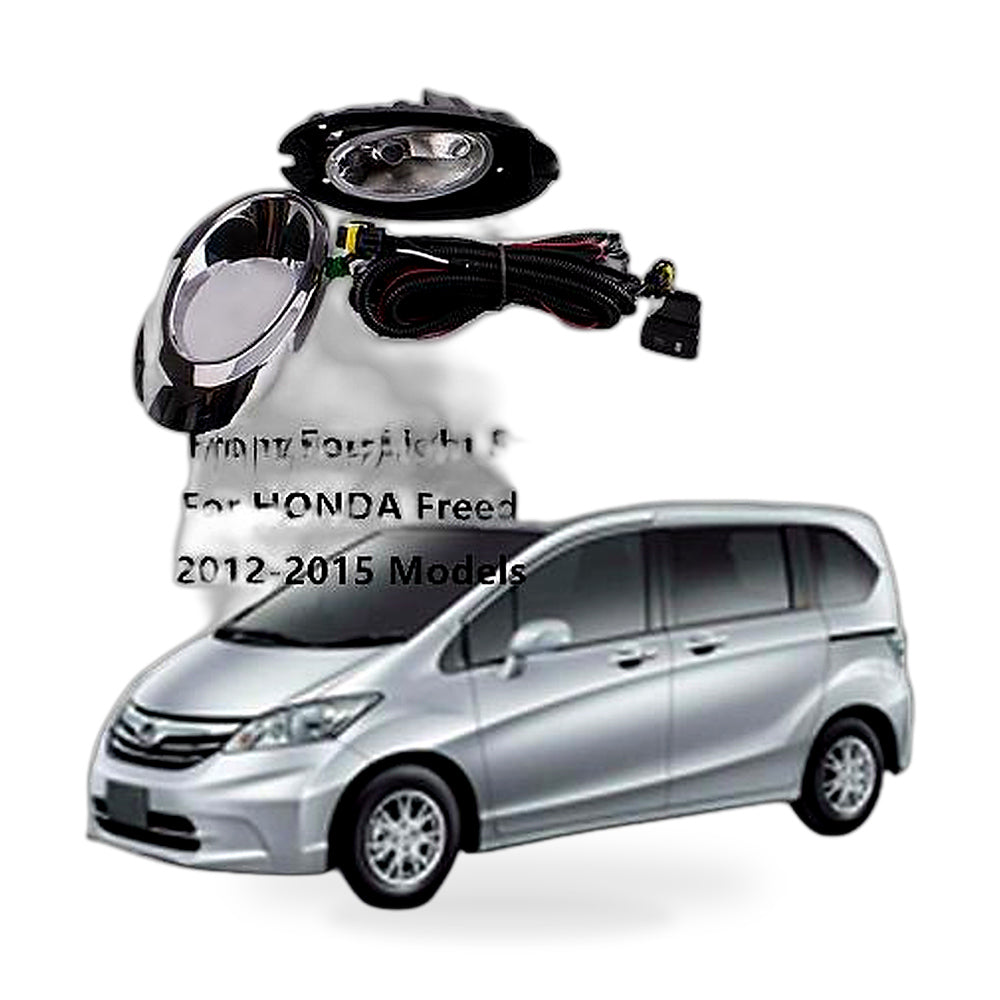 Fog Light Assembly Suitable for Honda Freed 2012-2015 DRL Front Bumper HD591E - ZT2