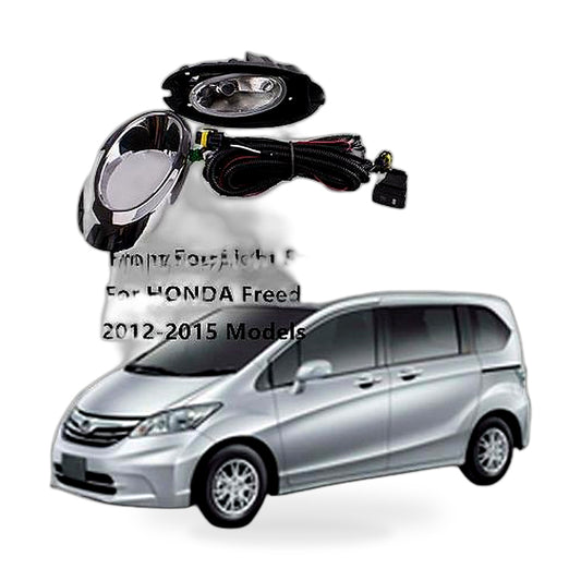 Fog Light Assembly Suitable for Honda Freed 2012-2015 DRL Front Bumper HD591E - ZT2