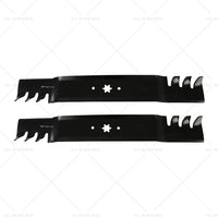 {{ 2x 42inch Blade Suitable for MTD  and  Cub Cadet ZTR RZT42 Gator Type Toothed Mulching }} - Buy Car Parts Online at {{ Kaka Auto Parts }}.
