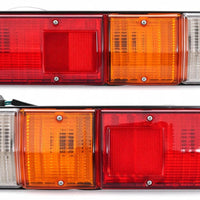 Tail Light Tray Type Socket S Square Set LH RH Suitable for Isuzu D-Max RG - XQ1