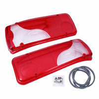 Tail Light Lens Set LH RH Suitable for Ford F-150 Chevrolet Silverado Dodge Ram - ZT2