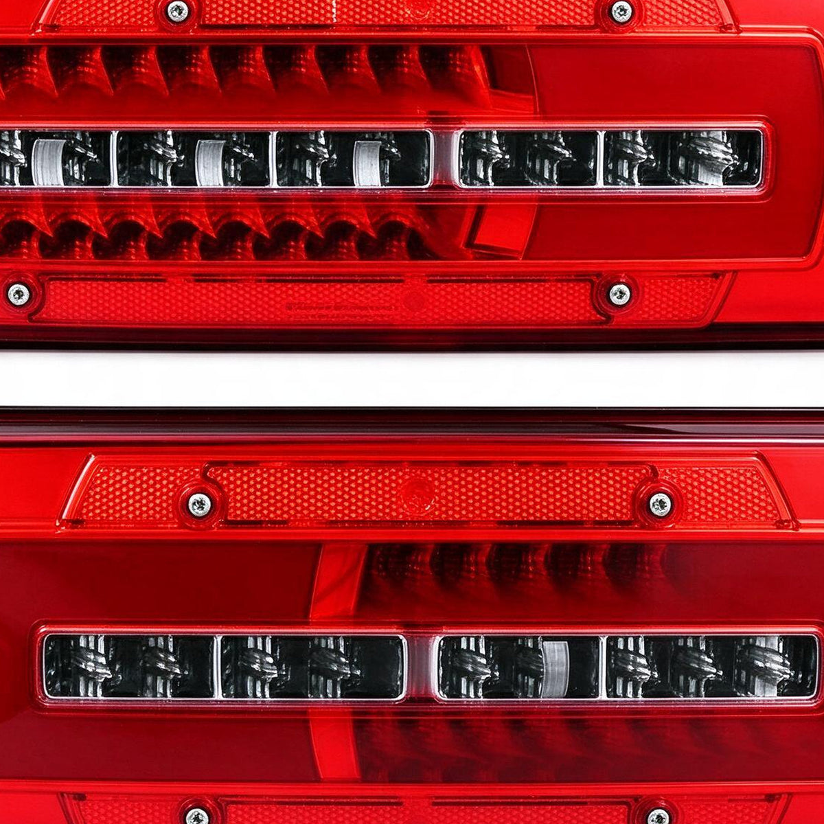 Full LED Tail Light Assembly Set Suitable for Universal Truck 24V LH RH - XQ1