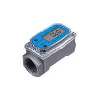 1 or 1. 5 or 2 inch Turbine Digital Diesel Water Fuel Flow Meter Oval Gear Flow Gauge
