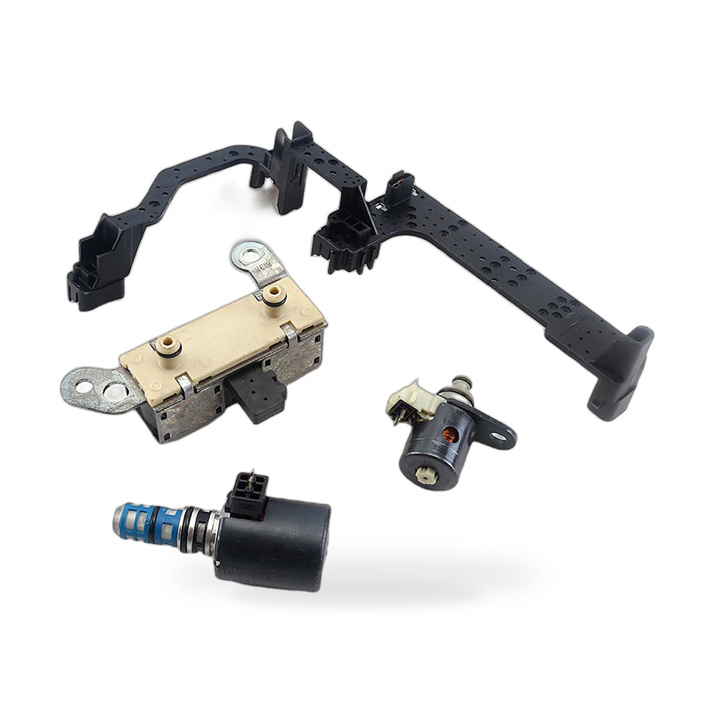 Transmission Solenoid 4-Piece Set Suitable for Ford 4R70W 4R75W F8AP-76431A - ZT2