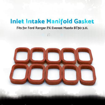 compare product 10x Inlet Intake Manifold Gasket Suitable for Ford Ranger PX 3.2L