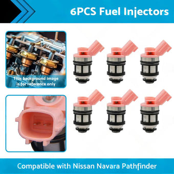 compare product 6PCS Fuel Injectors Suitable For Nissan Navara D21 D22 Pathfinder 16600-9S200