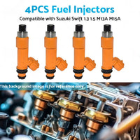 4PCS Fuel Injector 297500-0120 Suitable for Suzuki Swift 1. 3 1. 5 M13A M15A 05-16