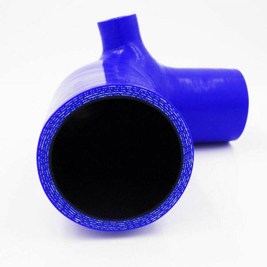 Blue Silicone Air Intake Induction Pipe Suitable for Nissan Navara D22 ZD30 3.0L