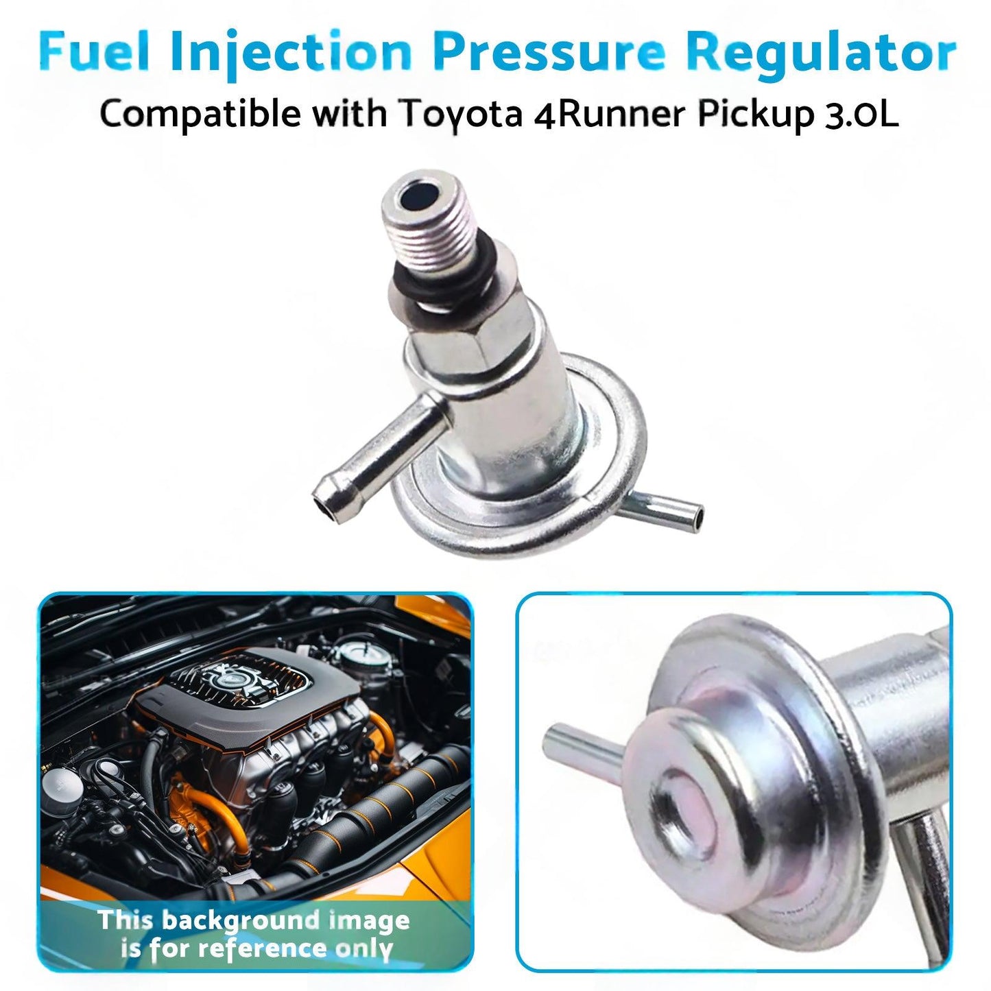 Fuel Injection Pressure Regulator Suitable for Toyota 4Runner Pickup 3. 0L 88-95