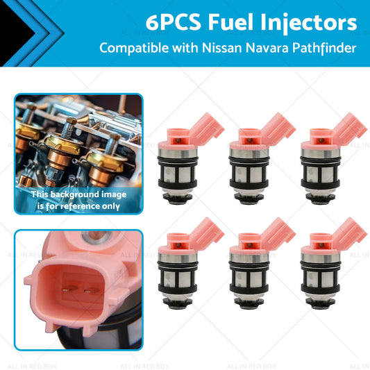 {{ 6PCS Fuel Injectors Suitable For Nissan Navara D21 D22 Pathfinder 16600-9S200 }} - Buy Car Parts Online at {{ Kaka Auto Parts }}.