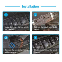 {{ 3x Passenger Side Power Window Switch 93580-3W000 Fit For Kia Sportage 2010-2015 }} - Buy Car Parts Online at {{ Kaka Auto Parts }}.